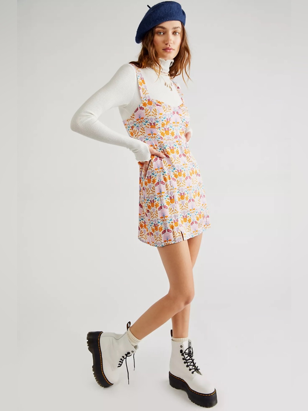 Free People Sasha mini dress, S festival faux  corset retro sundress